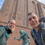 Startfoto in Zwolle bij de Onze Lieve Vrouwe Basiliek.